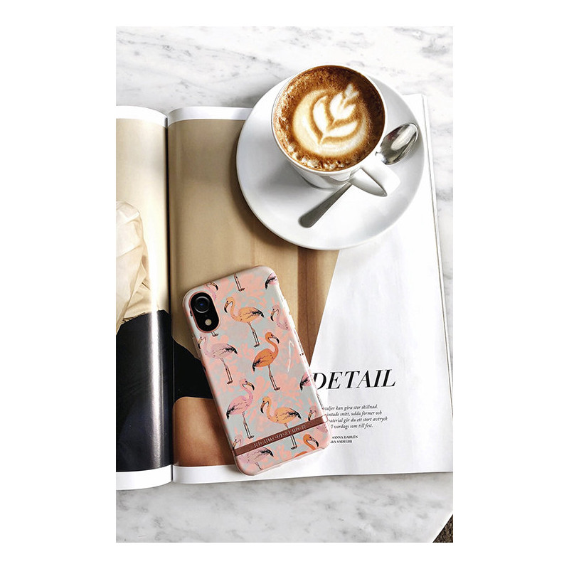 Richmond & Finch suojakuori to IPhone XR - Vaaleanpunainen Flamingo