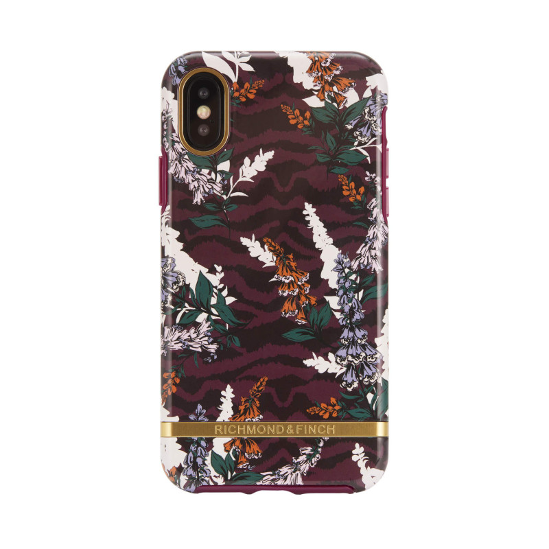 Richmond & Finch case to IPhone XS Max - Floral Zebra