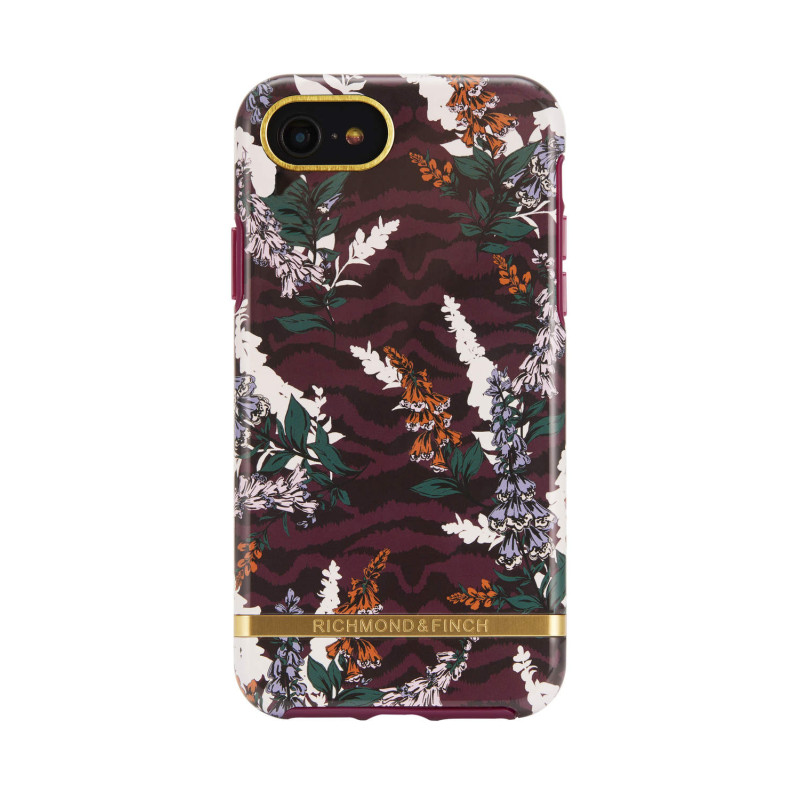 Richmond & Finch suojakuori to IPhone 8/7/6/SE - Floral Zebra