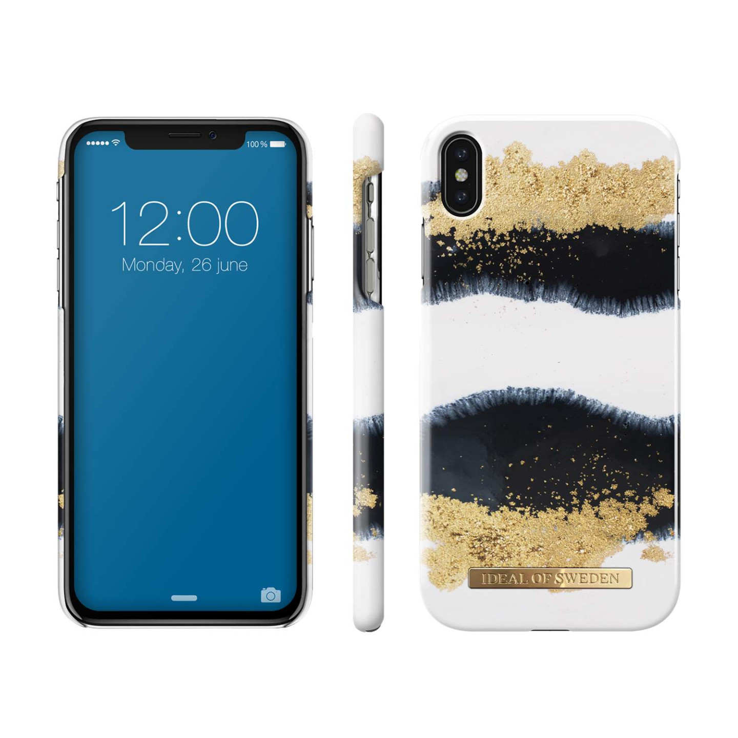 iDeal Of Sweden iPhone XS Max - Skinnende Lakris