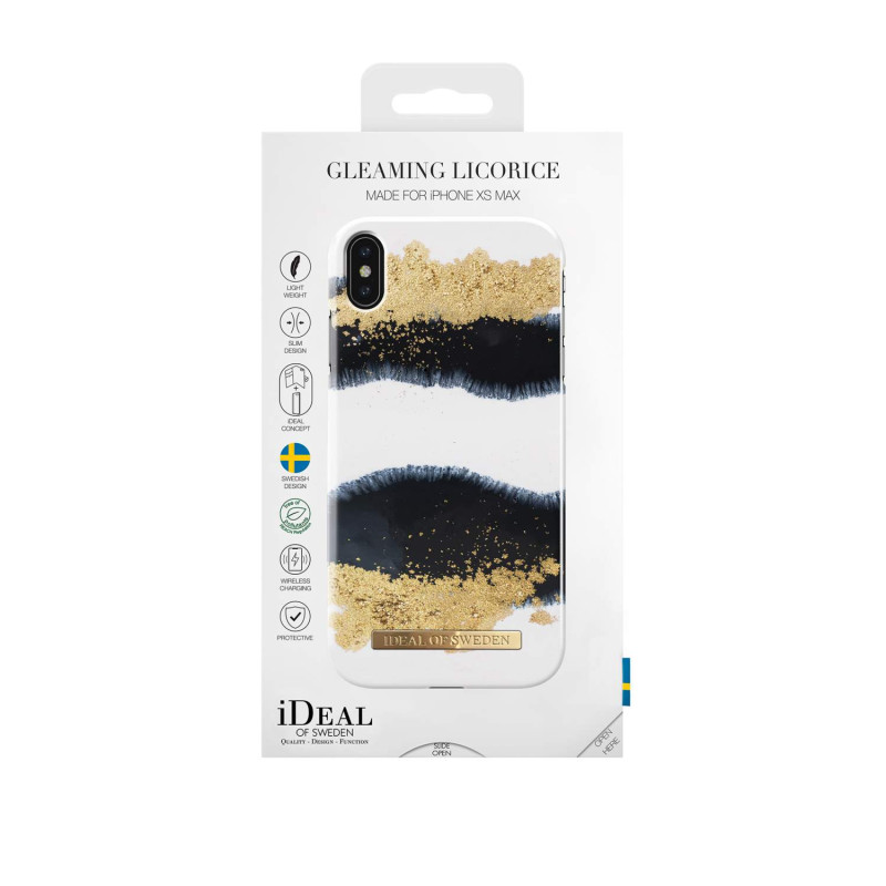 iDeal Of Sweden iPhone XS Max - Skinnende Lakris