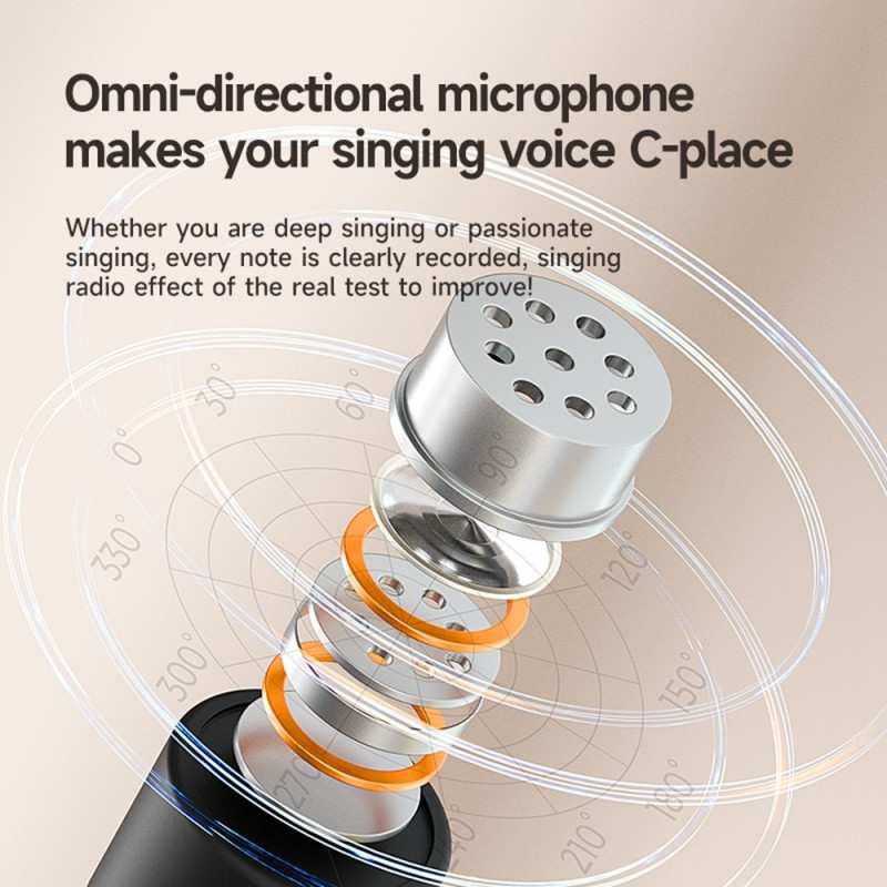 Wireless Lavalier Microphone with Receiver Live Streaming Singing Vlogging Interview