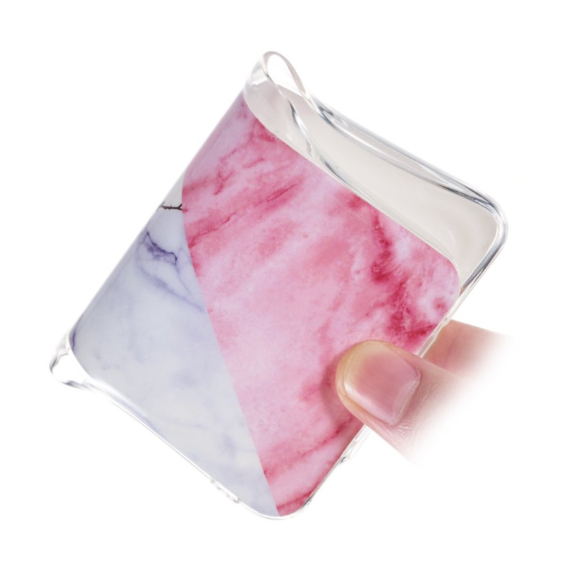 Marble Pattern IMD TPU Soft Back Case for Samsung Galaxy A70 - Style I