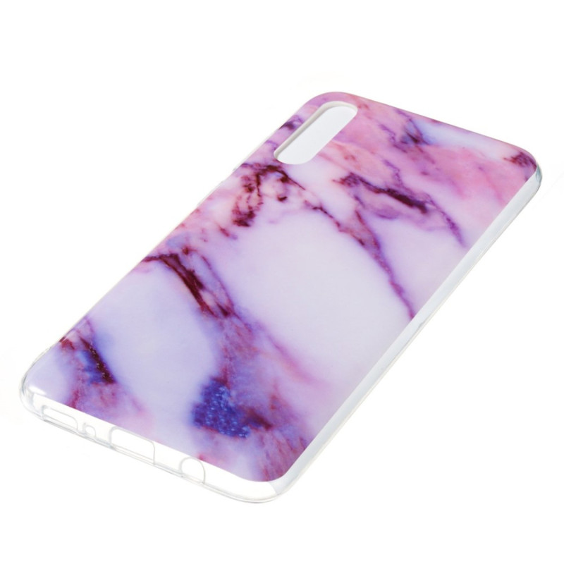 Marble Pattern IMD TPU Soft Back Suojakuori - Samsung Galaxy A70 - Style L