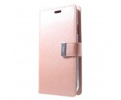 Mercury GOOSPERY Rich Diary till iPhone XS Max - RoseGold