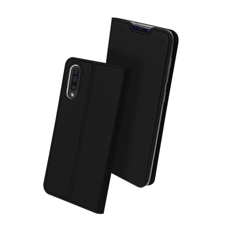 Samsung Galaxy A70 DUX DUCIS Skin Pro Series Stand Flip Suojakuori - Musta