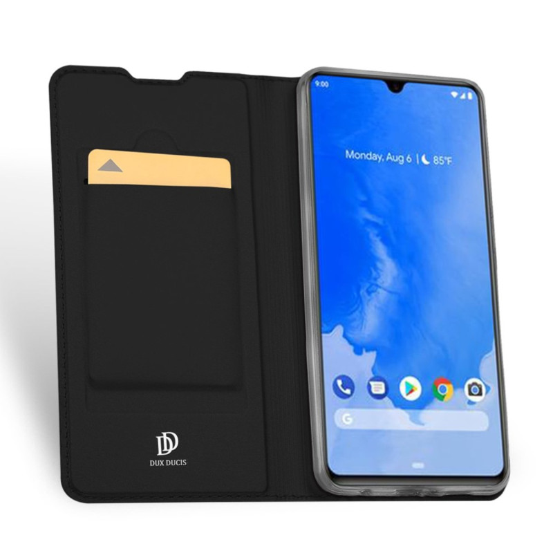 Samsung Galaxy A70 DUX DUCIS Skin Pro Series Stand Flip Suojakuori - Musta