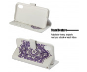 Till iPhone XS Max Plånboksfodral - Dream Catcher - Lila