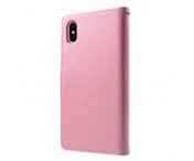 Mercury GOOSPERY Rich Diary till iPhone XS Max - Rosa