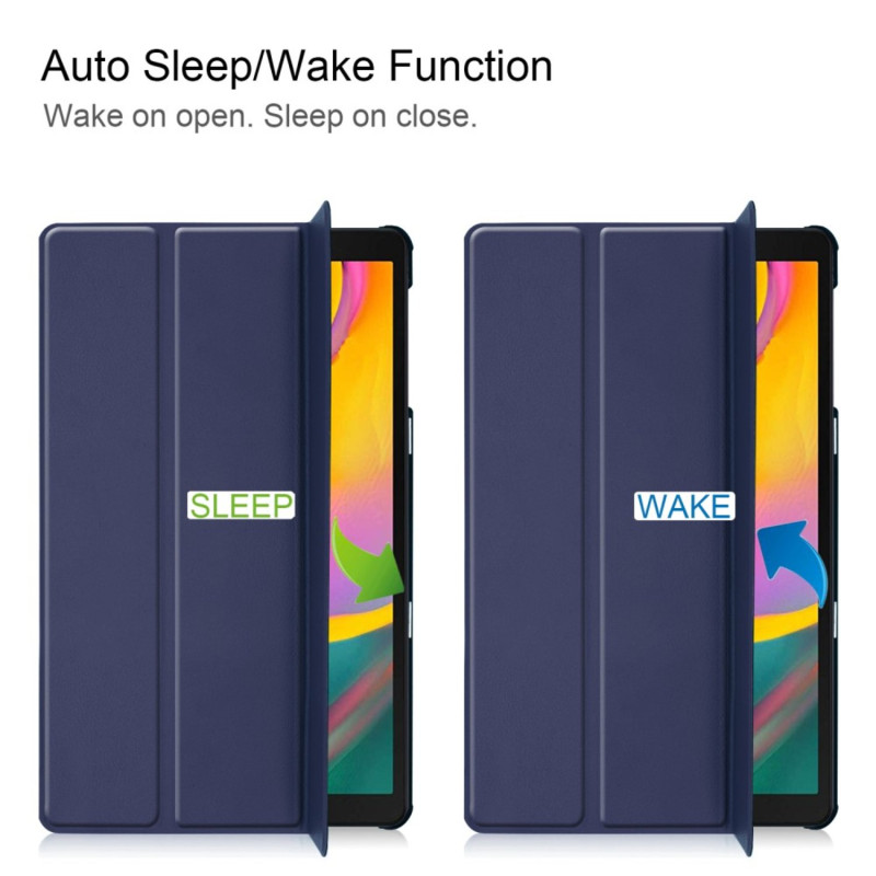 Tri - fold Stand Case for Samsung Galaxy Tab A 10.1 2019 - Dark Blue