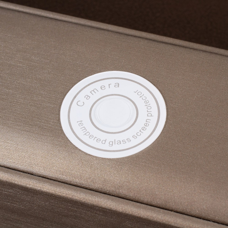 Beskyttende herdet glass for kameralinse til iPhone XR