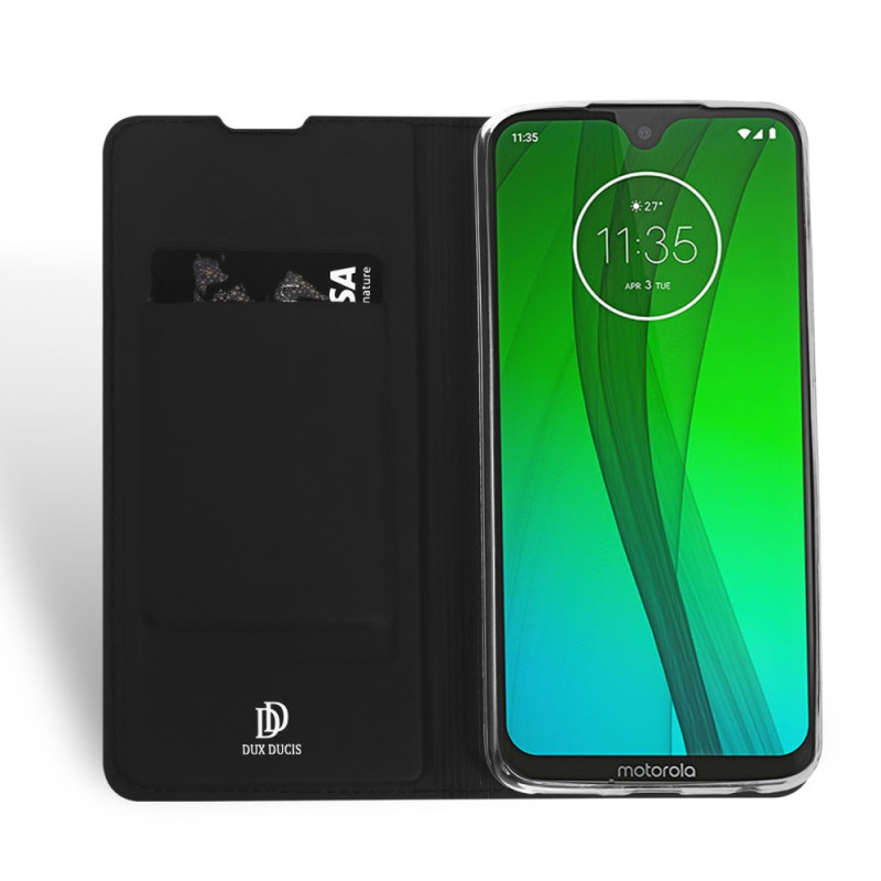 DUX DUCIS Skin Pro Series Stativ Flip - etui Motorola Moto G7 Plus - Sort