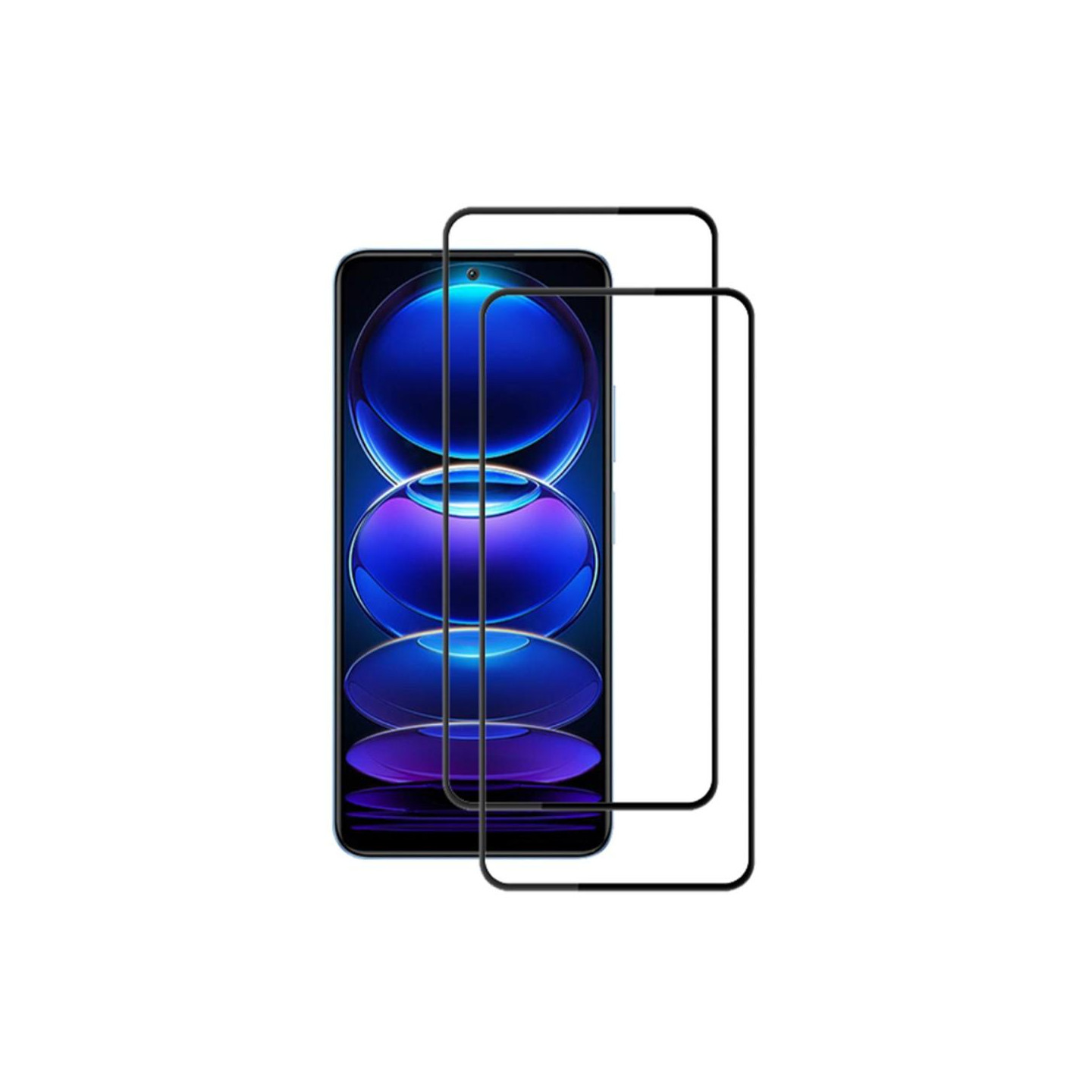 For Xiaomi Redmi Note 12 Pro Amorus Tempered Glass Full Screen 2 Pieces