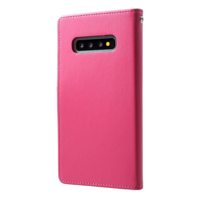 Mercury GOOSPERY Rich Diary til Samsung Galaxy S10+ - Rosa