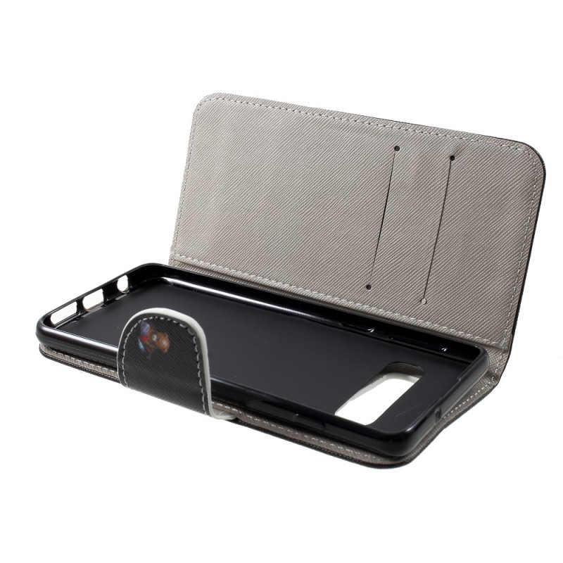 Samsung Galaxy S10 Lommebok - deksel - Sint bjørn og advarselsord