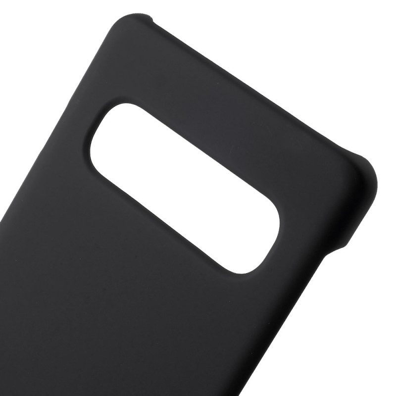 Rubberized PC Hard Casing for Samsung Galaxy S10 - Black