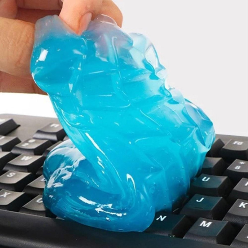 Tastaturstøvrenser Magic Sticky Gel - rengøring til pc - bil