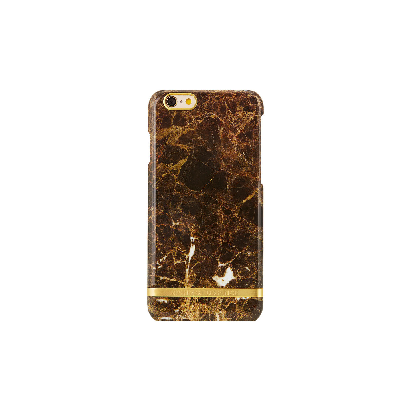 Richmond & Finch Cover til iPhone 6 Plus/6s Plus - Brun Marmor
