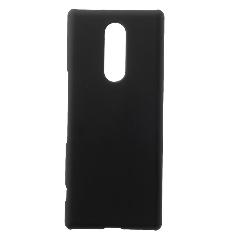 Sony Xperia 1 Gummiert Cover - Sort
