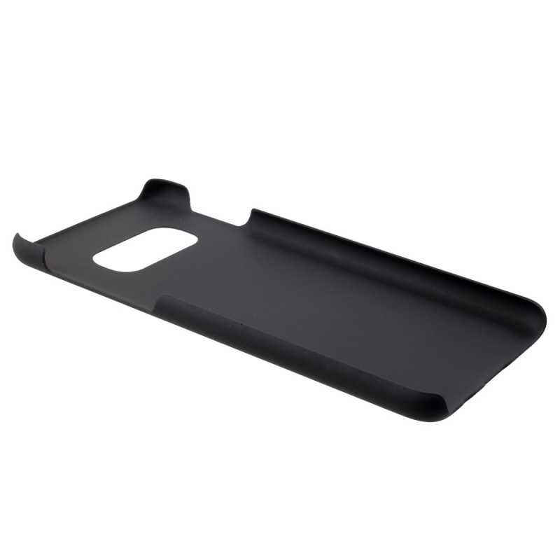 Rubberized Hard Plastic Phone Cover for Samsung Galaxy S10e - Black