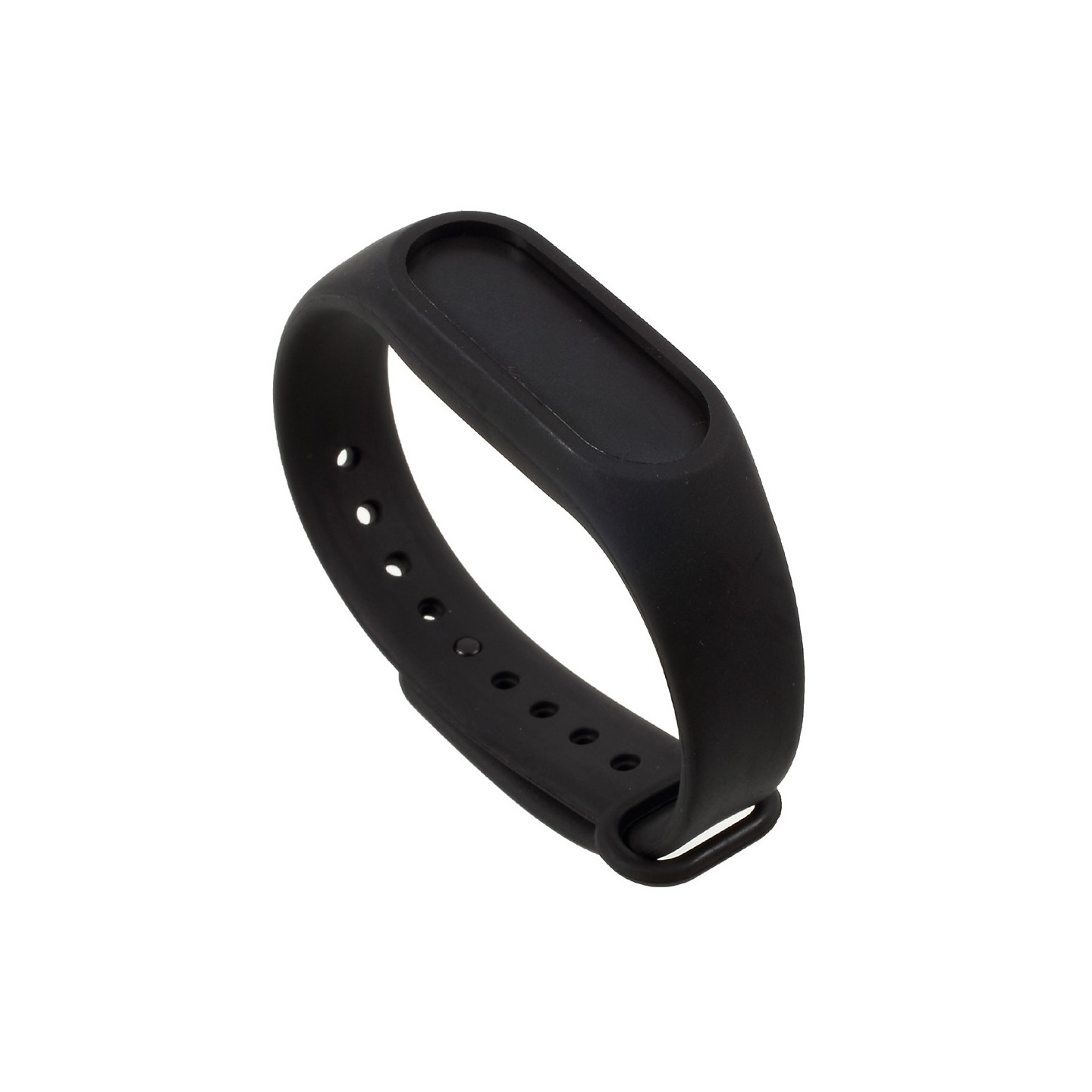Flexible TPU Wrist Band for Xiaomi Mi Band 2 - Black
