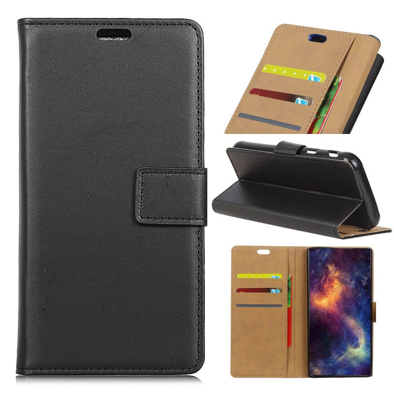 Wallet Phone Suojakuori - Asus Zenfone Max (M2) ZB633KL - Musta