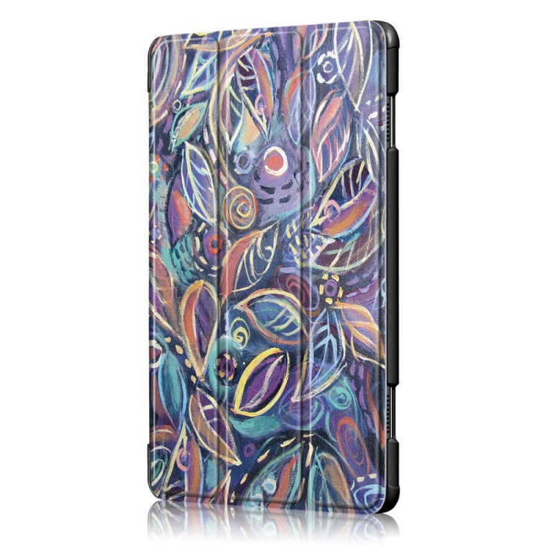 Tri - fold Stand Kansi - Lenovo Tab P10 - Colorful Leaves