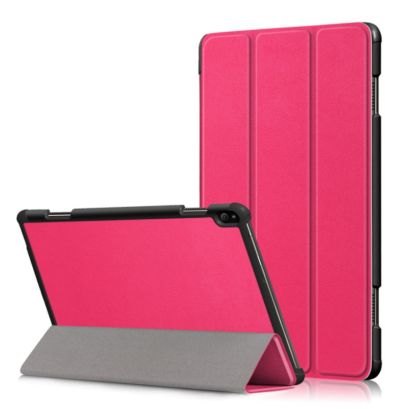 Tri - fold Stand Cover for Lenovo Tab P10 - Rose