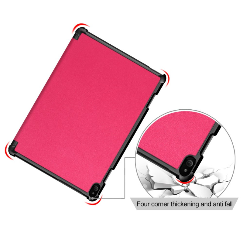 Tri - fold Stand Kansi - Lenovo Tab P10 - Rose