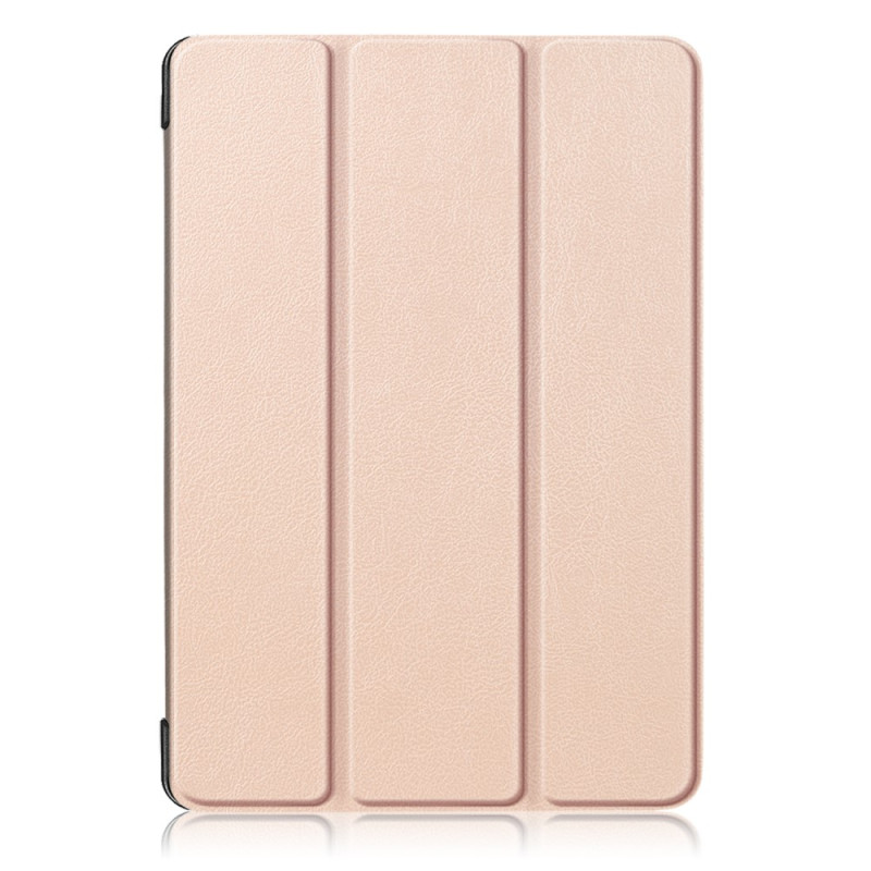 Trifoldet stativdæksel til Lenovo Tab P10 - Guld