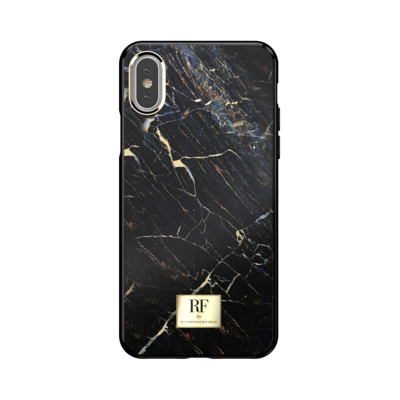 RF By Richmond & Finch suojakuori to IPhone XS Max - Musta Marble