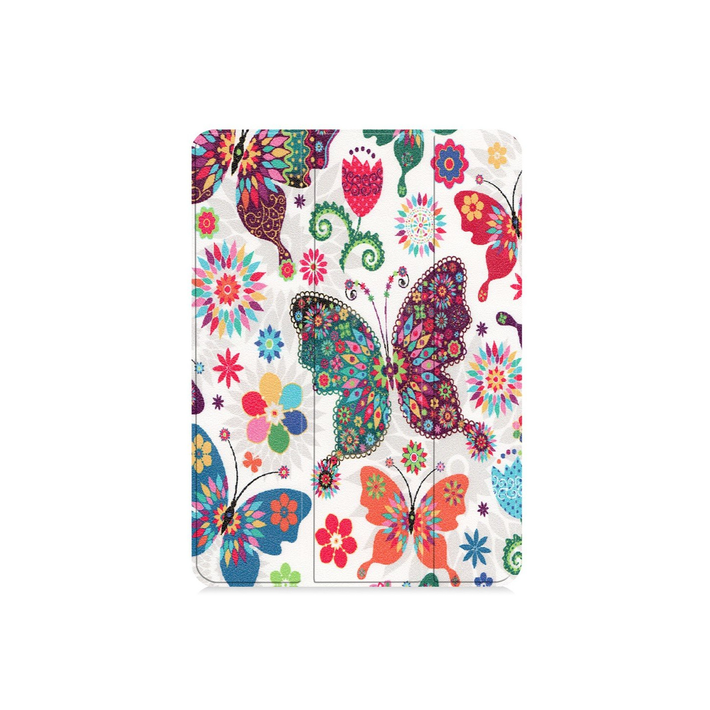 Tri - fold Stand Leather Smart Suojakuori - iPad Pro 11 - inch (2018) - Colorful Butterf