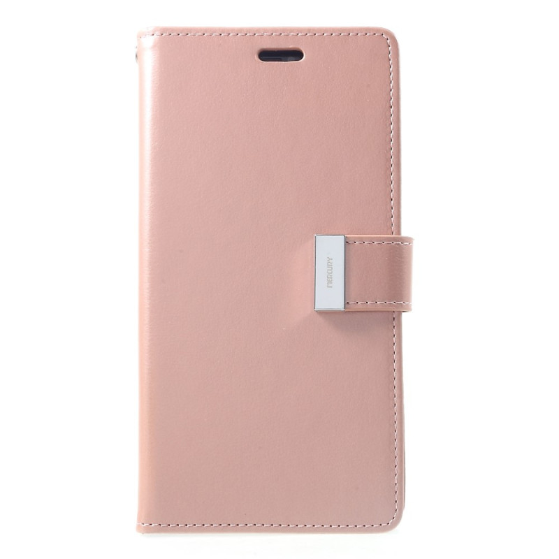 MERCURY GOOSPERY Rich Diary Wallet Case iPhone XS Max - RoseGold