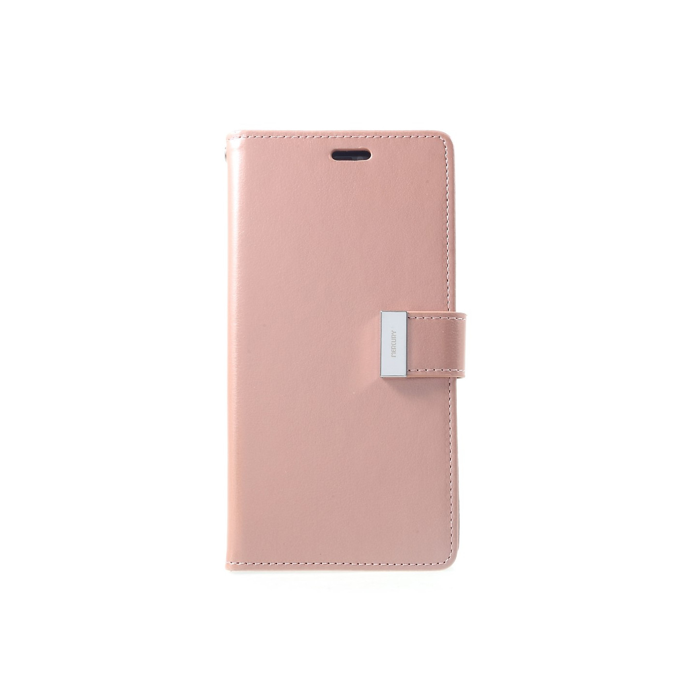 MERCURY GOOSPERY Rich Diary Wallet Case iPhone XS Max - RoseGold