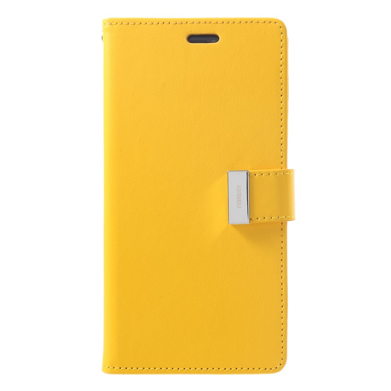 MERCURY GOOSPERY Rich Diary Wallet Case iPhone XS Max - Yellow