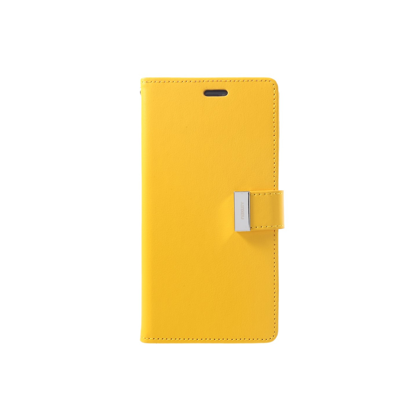 MERCURY GOOSPERY Rich Diary Lompakkokotelo iPhone XS Max - Yellow