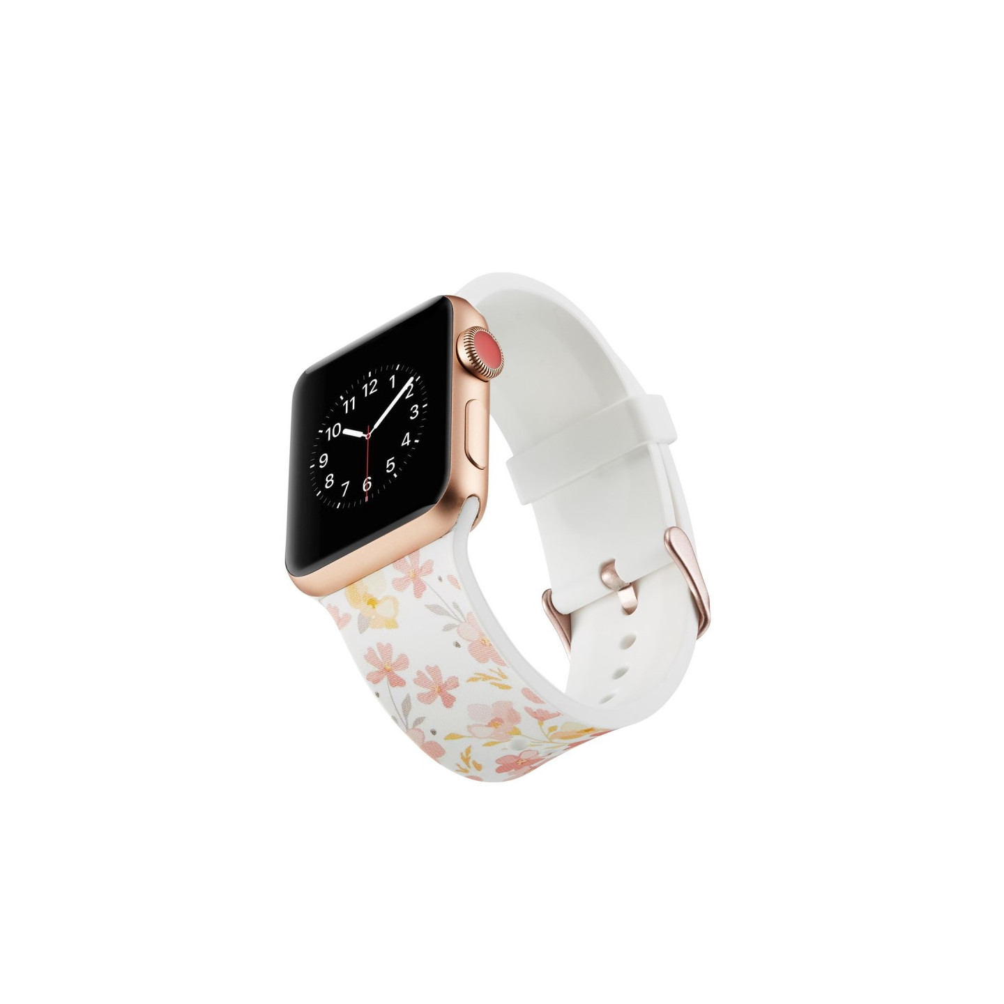 Silikone Armbåndsure til Apple Watch 4 44mm, Serie 3/2/1 42mm - Blomster