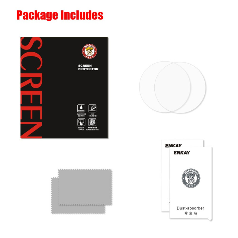 2PCS ENKAY Näytönsuoja Film - Samsung Galaxy Watch 42mm