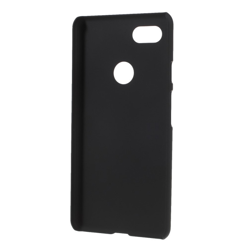 Rubberized Hard Plastic Kansi - Google Pixel 3 XL - Musta