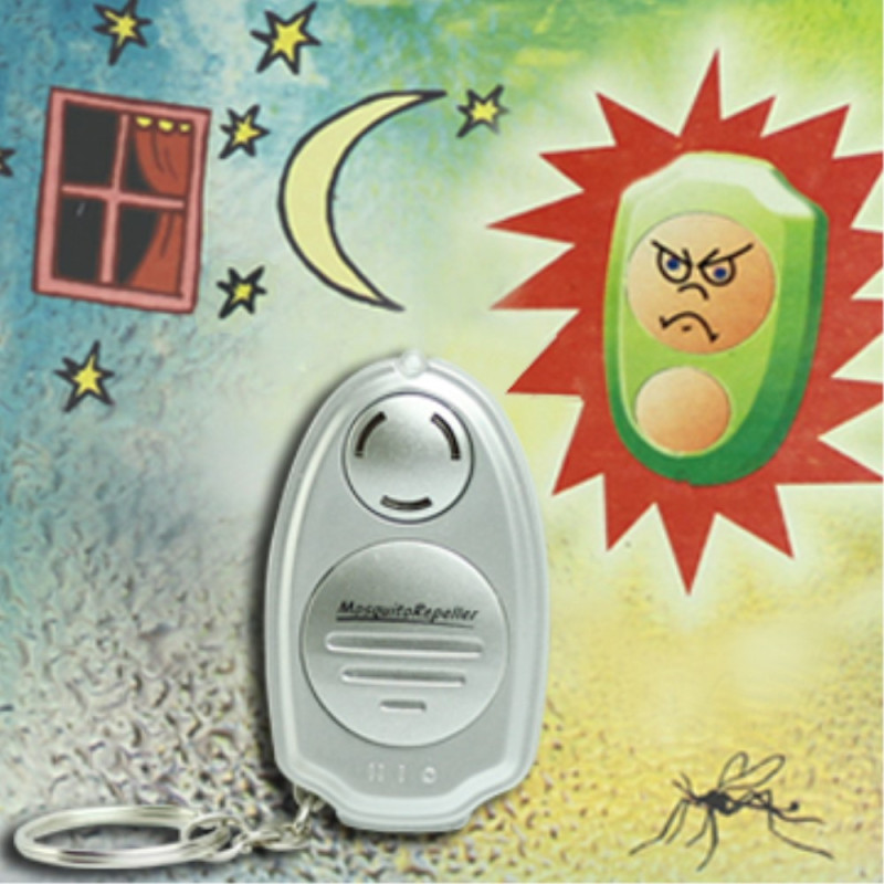 Ultrasonic Anti Mosquito Insect Repellent Repeller with Keychain