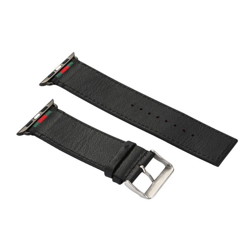 Nylon Leather Sports Watchband - Apple Watch 4 44mm