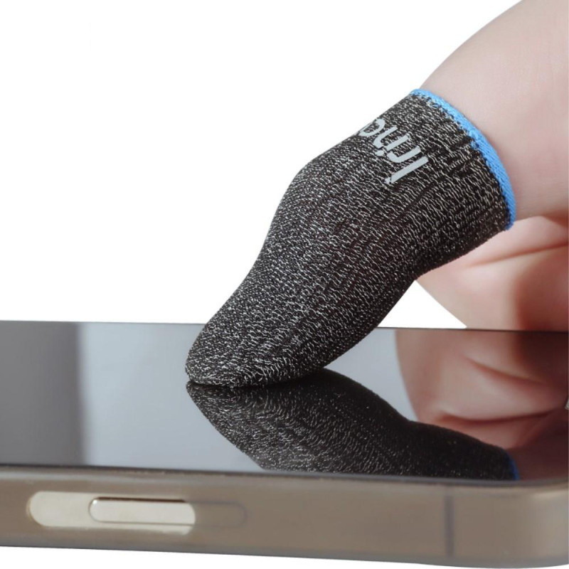IMAK 1 Pair Finger Sleeve Breathable Sweat - proof Gaming Cover