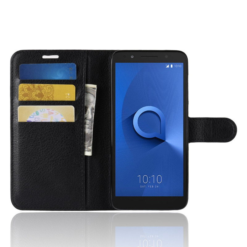Alcatel 1X Lommebok - cover/cover - Sort