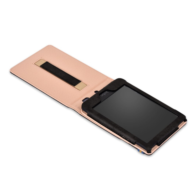 Pystysuora teline Kobo Clara HD: lle - musta