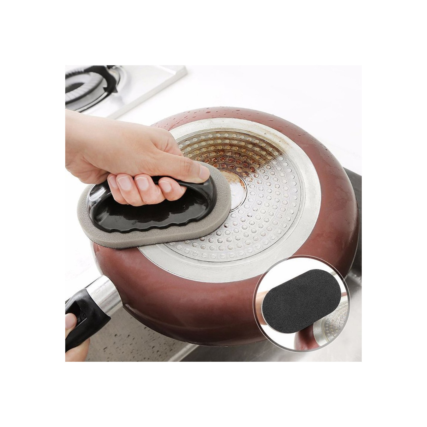 2 kpl HDA3045 keittiön puhdistusharja Magic Melamiinisieni