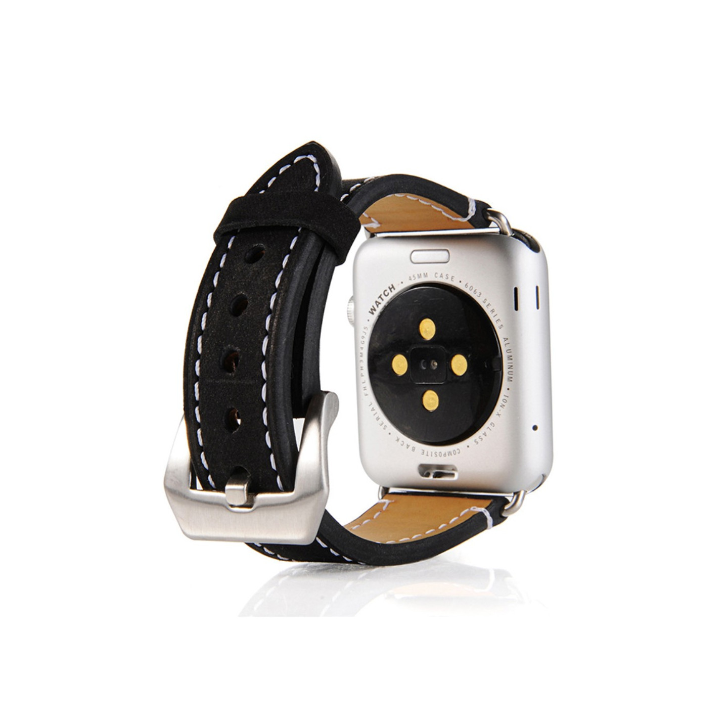 Matt stropp til Apple Watch 3/2/1 42mm - Svart