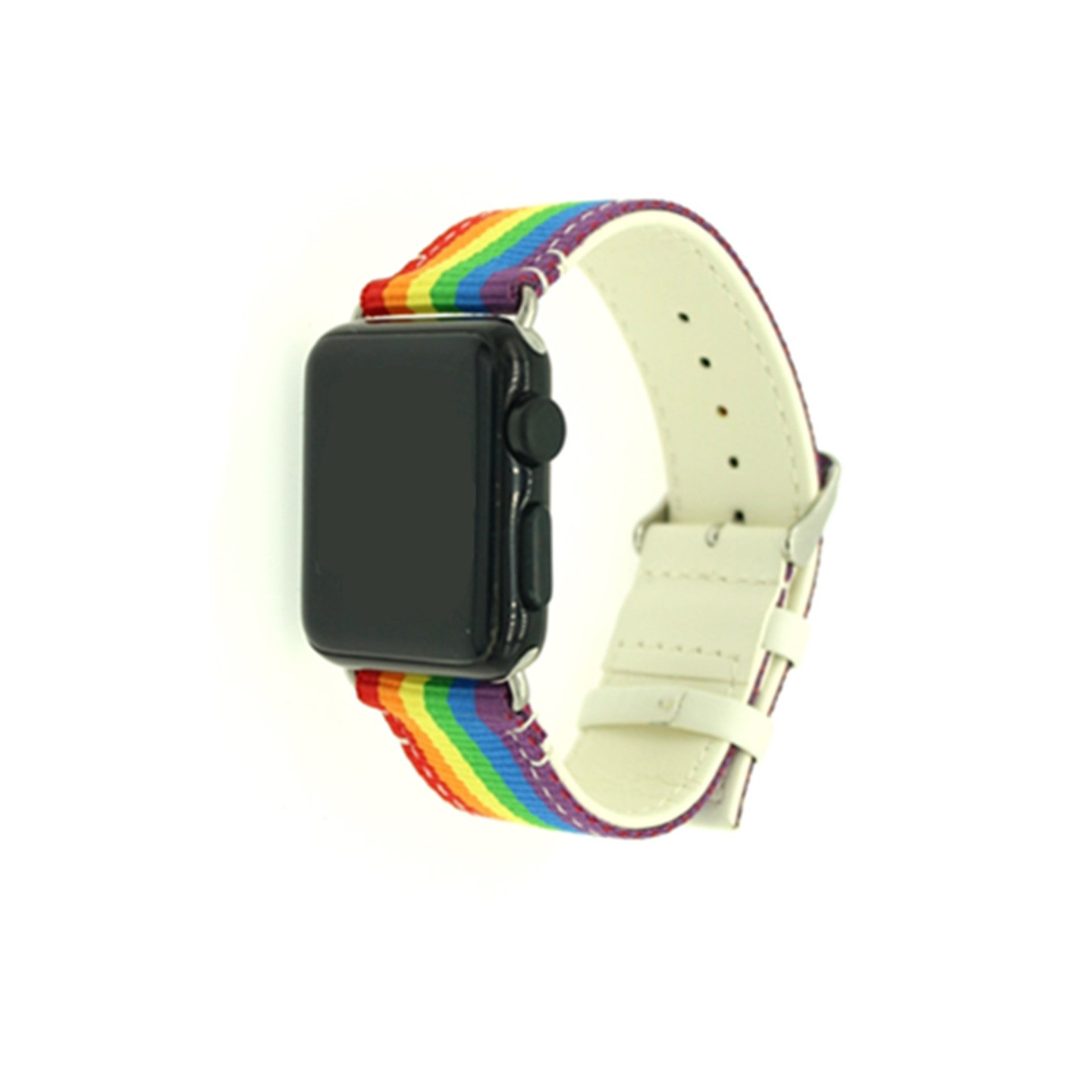 Nylon Sports Watchband - Apple Watch Series 3/2/1 38mm - Pride