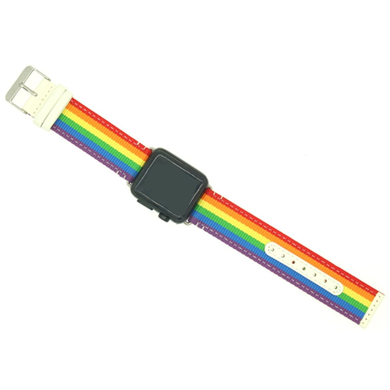 Nylonrem til Apple Watch 3/2/1 38mm - Pride