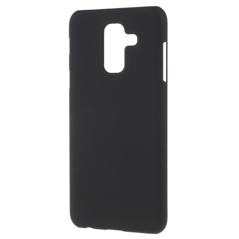 For Samsung Galaxy S9 Plus Rubberized Hard Plastic Suojakuori - Musta