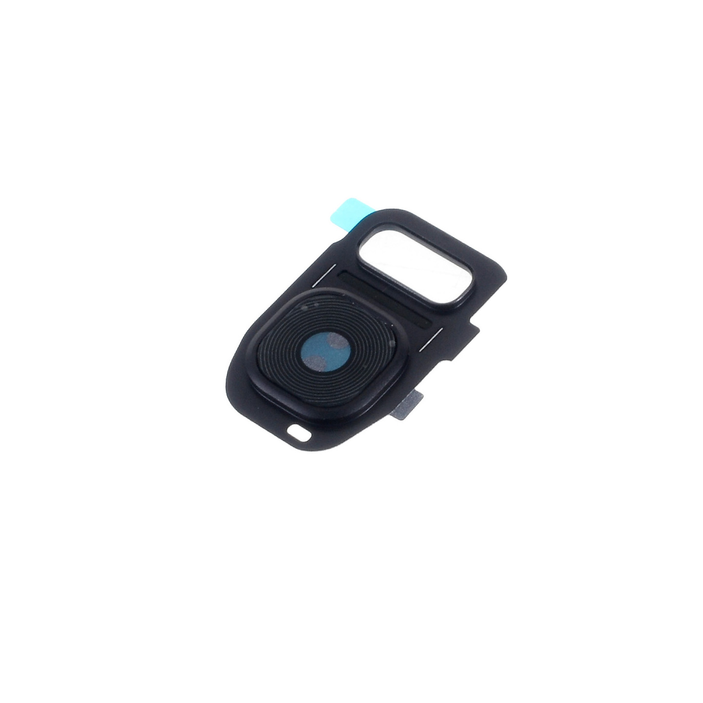 Camera Lens Ring Kansi - Samsung Galaxy S7 / S7 edge - Musta